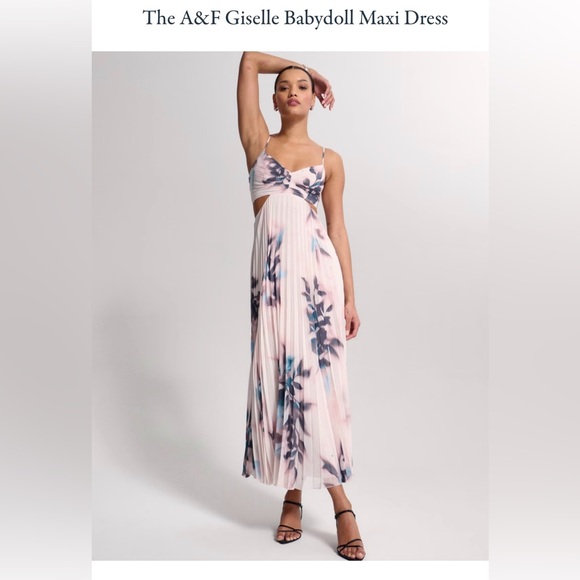 Abercrombie & Fitch Dresses & Skirts - Abercrombie & Fitch Giselle Babydoll Floral Maxi Dress